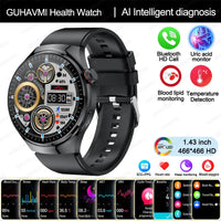Advanced Health Smart Watch - ECG Bluetooth Tracker for Wellness & Daily Monitoring