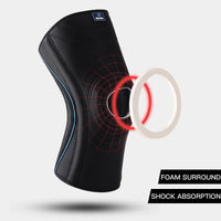 Adjustable Knee Support Sleeve - Compression Patella Brace for Running & Basketball