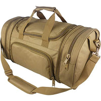 35L Sports Duffel Bag - Men's Weekend Travel Gym Bag with Shoe Compartment