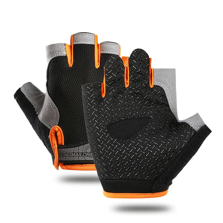Breathable Half-Finger Cycling Gloves - Anti-Slip Training Gloves for Gym &amp; Riding