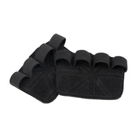 Leather Weightlifting Gloves - Palm Protection Grips for Pull-Ups & Gym Training