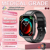 1.85" AMOLED Smart Watch - Women's Bluetooth Fitness Tracker with NFC & Health Monitoring