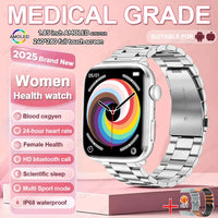1.85" AMOLED Smart Watch - Women's Bluetooth Fitness Tracker with NFC & Health Monitoring