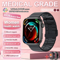 1.85" AMOLED Smart Watch - Women's Bluetooth Fitness Tracker with NFC & Health Monitoring