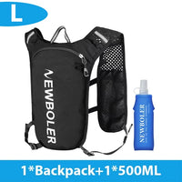 Ultra-Light Hydration Running Vest - Breathable Trail Pack for Marathon & Cycling