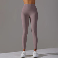Breathable High-Waist Yoga Leggings - Women's Workout Tights for Running & Cycling