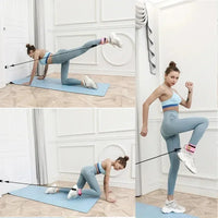 Ankle Resistance Band Set - Glute Training Straps for Lower-Body Gym Workouts
