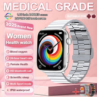 1.85" AMOLED Smart Watch - Women's Bluetooth Fitness Tracker with NFC & Health Monitoring