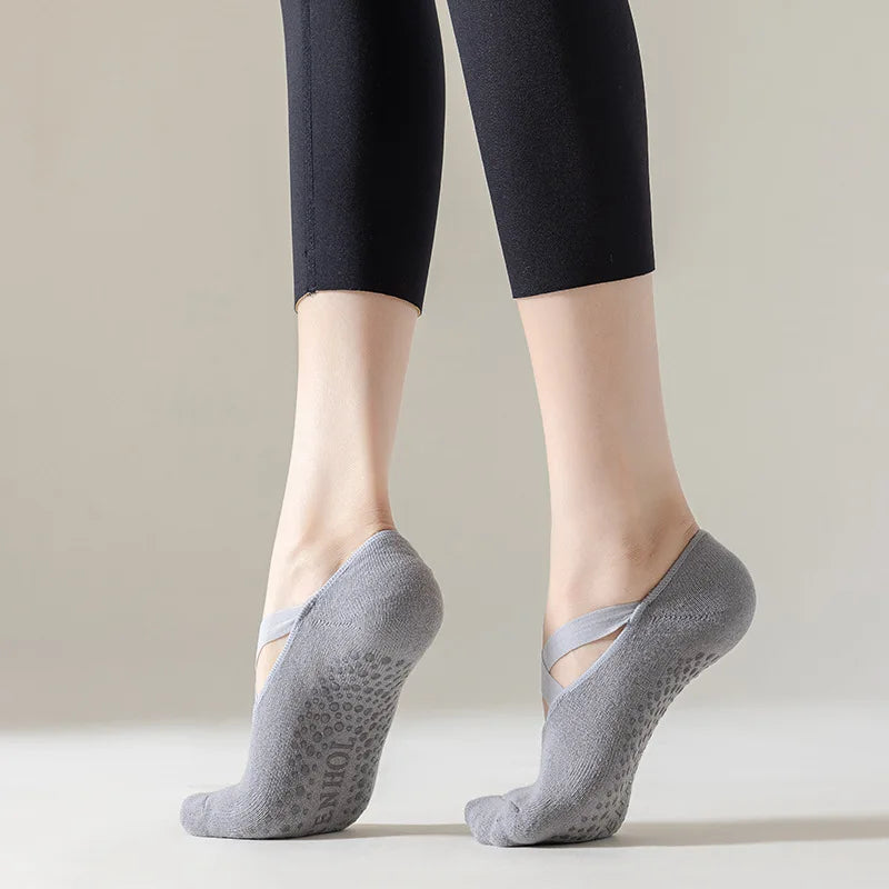 Non-Slip Yoga Grip Socks - Women&