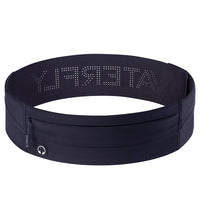Slim Running Belt Waist Bag - Elastic Phone Pouch for Marathon & Jogging