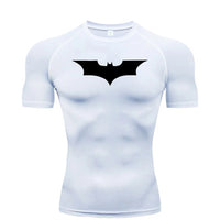 Men's Bat Print Compression T-Shirt