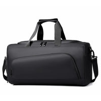 Multi-Compartment Gym Duffel Bag - Men's Training Bag for Workout, Travel & Weekend Trips