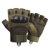 Outdoor Taktische Handschuhe Sport Handschuhe Halb Finger Frauen Kampf Schießen Jagd Fitness Finger Lose Handschu