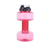 2.2L Dumbbell Water Bottle - Large Capacity Hydration Jug for Gym & Cycling