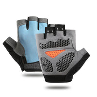 Breathable Half-Finger Cycling Gloves - Anti-Slip Training Gloves for Gym & Riding