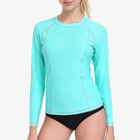 UPF 50+ Long Sleeve Rash Guard Top