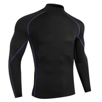 Men's Long Sleeve Compression Gym Shirt