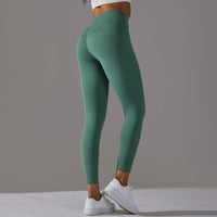 Breathable High-Waist Yoga Leggings - Women's Workout Tights for Running & Cycling