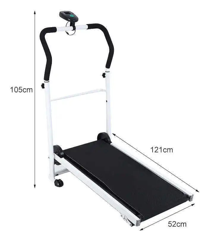Foldable Incline Treadmill - Home Walking Machine for Cardio Training