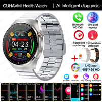 Advanced Health Smart Watch - ECG Bluetooth Tracker for Wellness & Daily Monitoring