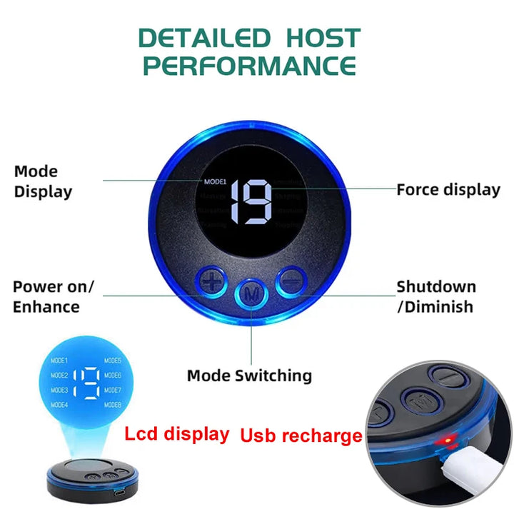 EMS Abdominal Training Belt - Muscle Toning Massager for Core Workouts