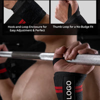 Extra-Strength Wrist Wraps - Lifting Support Straps for Gym & Power Training
