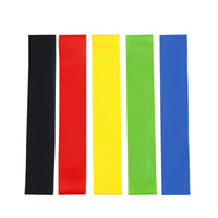 TPE Resistance Bands Set - Elastic Loops for Pilates, Strength & Home Fitness