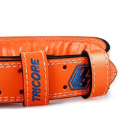 Leather Weightlifting Belt - Lumbar Support Strap for Squats & Deadlifts