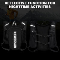 Ultra-Light Hydration Running Vest - Breathable Trail Pack for Marathon & Cycling