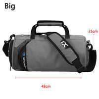 Wet-Dry Training Gym Bag - Large Multifunction Duffel with Shoe Storage