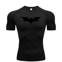 Men's Bat Print Compression T-Shirt