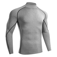Men's Long Sleeve Compression Gym Shirt