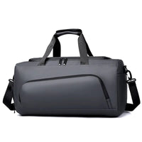 Multi-Compartment Gym Duffel Bag - Men's Training Bag for Workout, Travel & Weekend Trips