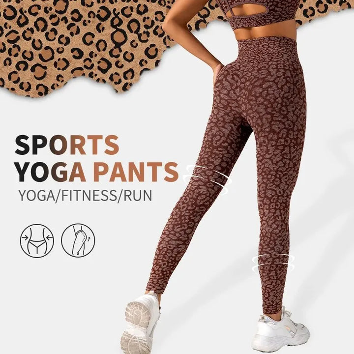 Seamless Leopard Sculpt Leggings