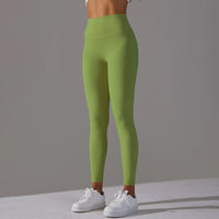 Breathable High-Waist Yoga Leggings - Women's Workout Tights for Running & Cycling
