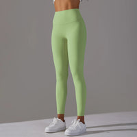Breathable High-Waist Yoga Leggings - Women's Workout Tights for Running & Cycling