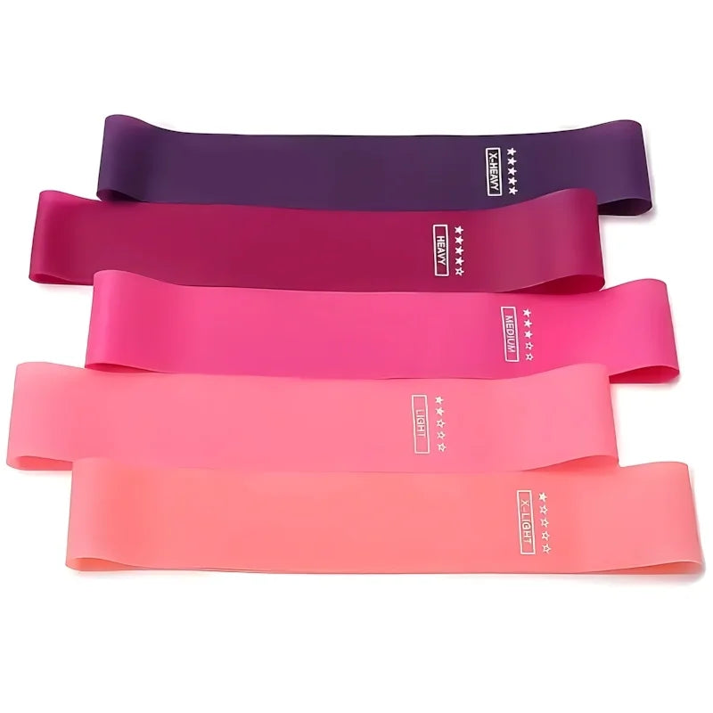 TPE Yoga Resistance Band - Stretch Loop for Glutes, Pilates & Strength Training