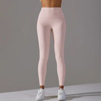 Breathable High-Waist Yoga Leggings - Women's Workout Tights for Running & Cycling