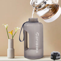 2.2L Motivational Water Bottle - Leakproof Hydration Flask for Gym & Travel