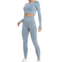 Seamless Push-Up Yoga Leggings - Women's High-Waist Gym Tights for Fitness