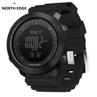 Digital Outdoor Sports Watch - Men's Waterproof Compass Watch for Running & Swimming