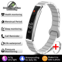 Waterproof Smart Bracelet - Women's Heart Rate Fitness Tracker for Daily Training