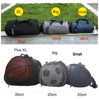 Wet-Dry Training Gym Bag - Large Multifunction Duffel with Shoe Storage