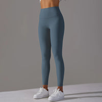 Breathable High-Waist Yoga Leggings - Women's Workout Tights for Running & Cycling