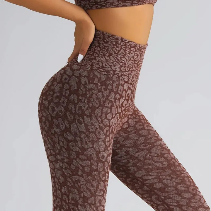 Seamless Leopard Sculpt Leggings