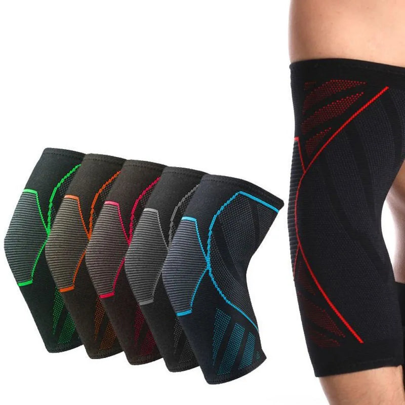 Compression Elbow Support Sleeve - Protective Brace for Sports & Gym Training