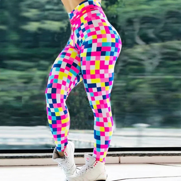 Printed High-Waist Training Leggings