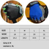 Breathable Half-Finger Cycling Gloves - Anti-Slip Training Gloves for Gym & Riding