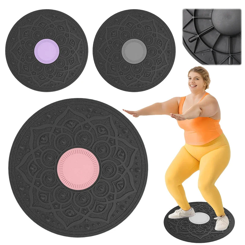 Non-Slip Balance Board - Core Stability Trainer for Full-Body Exercise