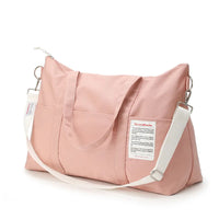 Waterproof Canvas Gym Duffel Bag - Large-Capacity Travel Tote for Yoga & Training